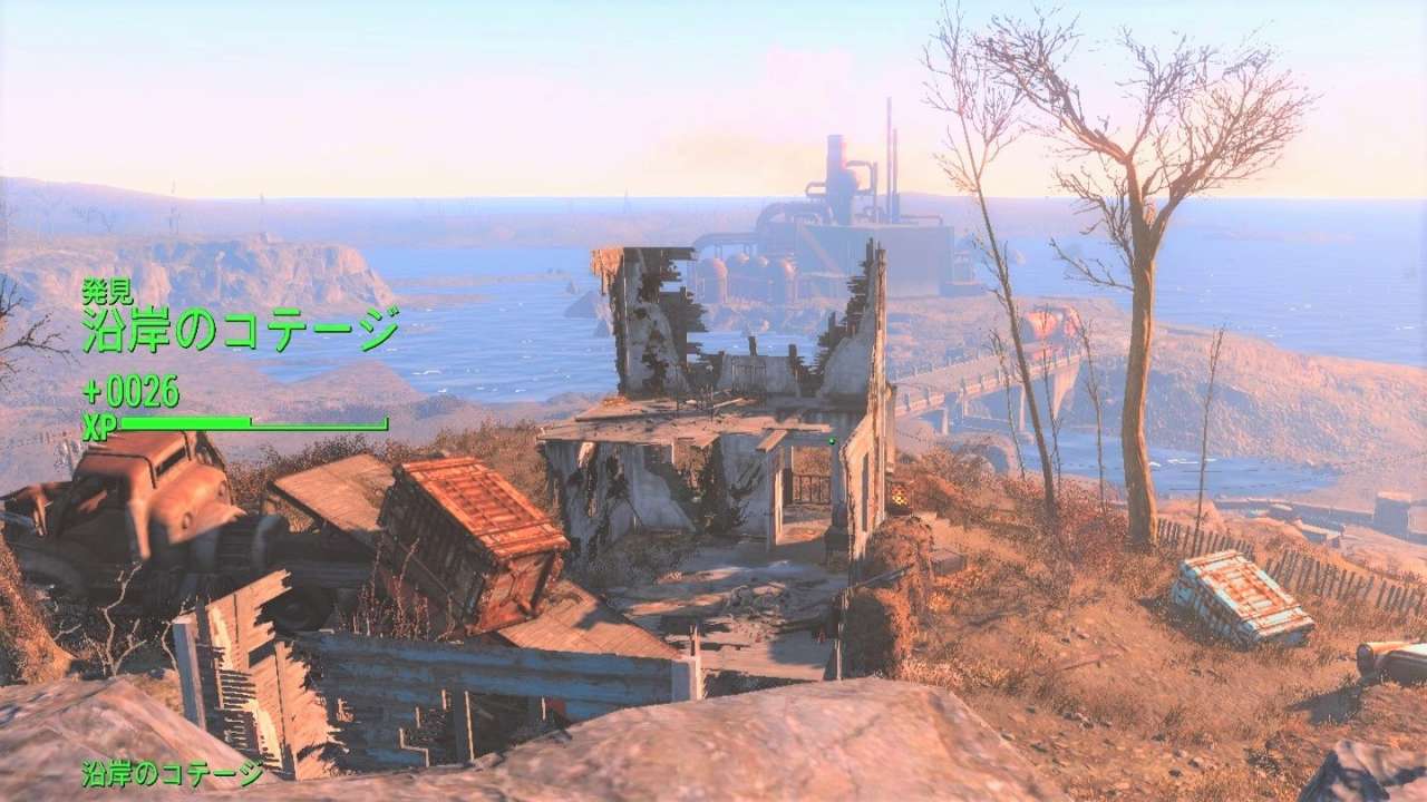沿岸のコテージ　連邦北東　Fallout4　フォールアウト4　攻略