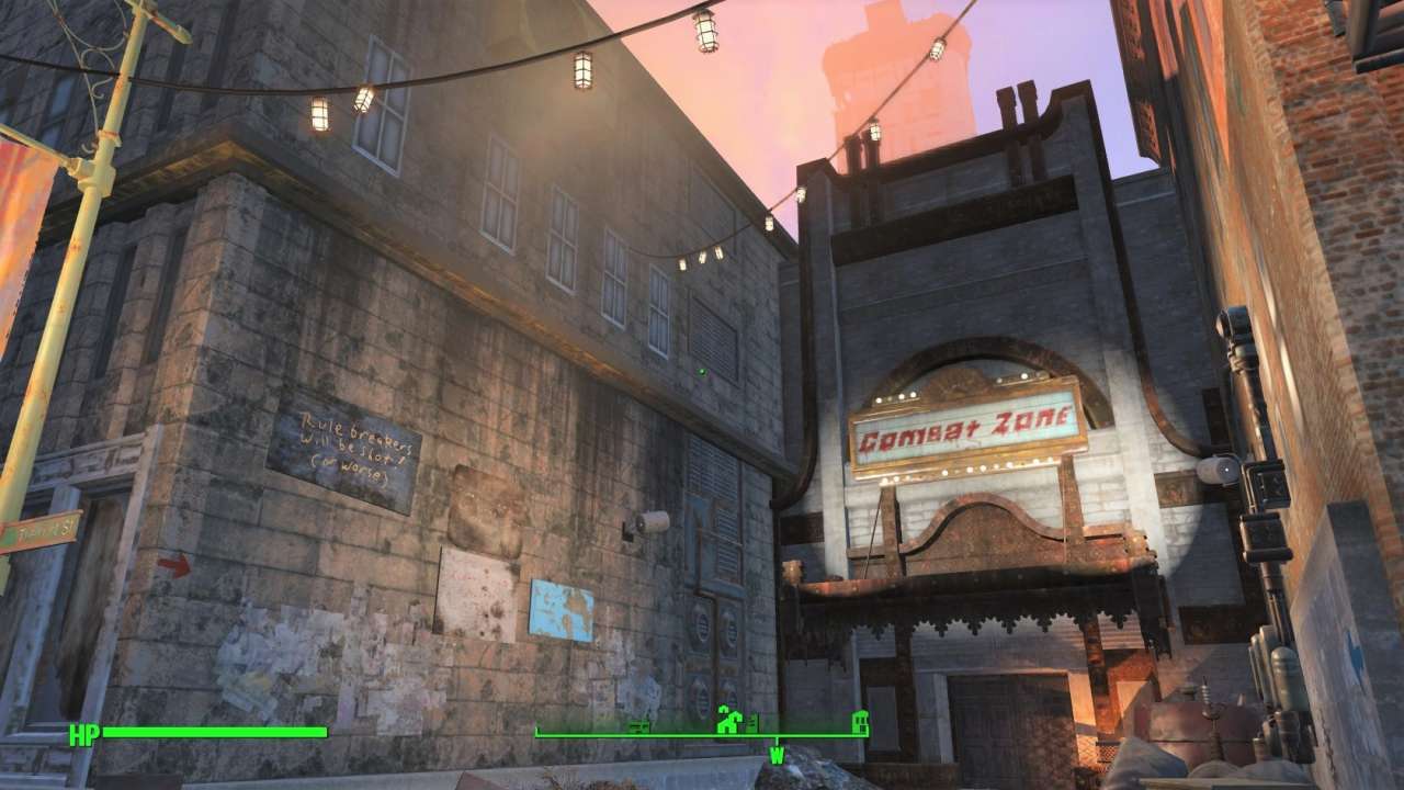 コンバットゾーン　ボストン市街地　Fallout4　フォールアウト4　攻略