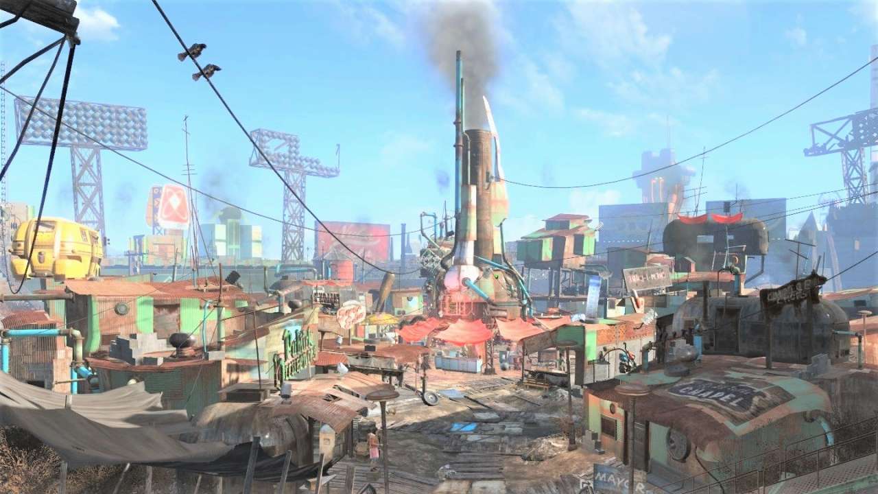 ダイアモンドシティ　ボストン市街地　Fallout4　フォールアウト4　攻略