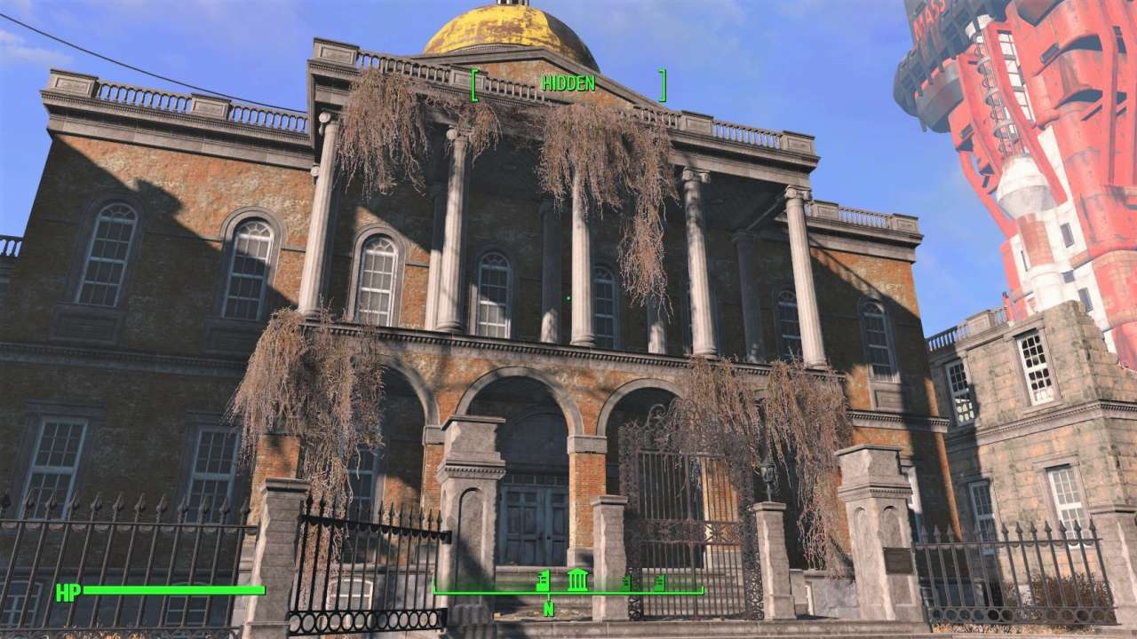 マサチューセッツ州議事堂　ボストン市街地　Fallout4　フォールアウト4　攻略