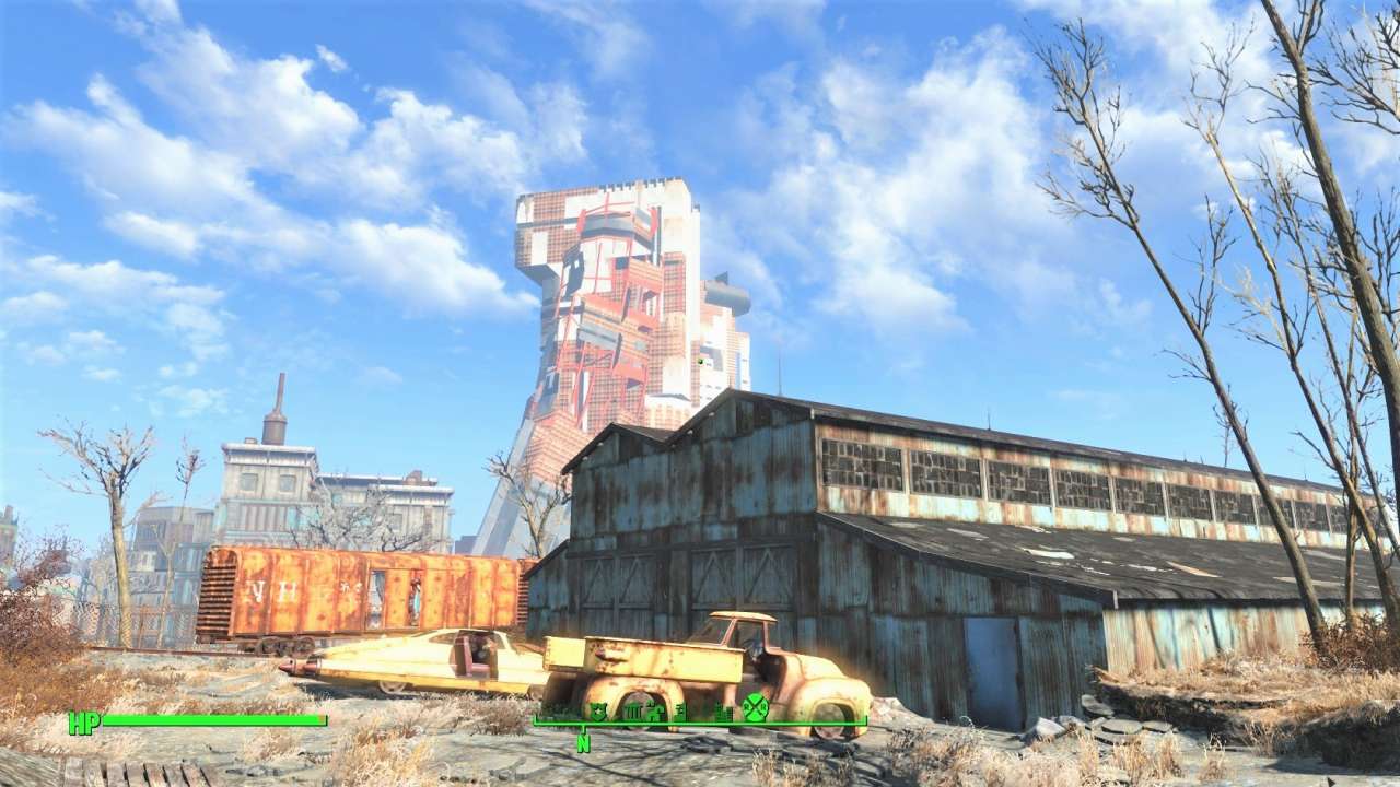 NH&M運送の倉庫　連邦南西　Fallout4　フォールアウト4　攻略