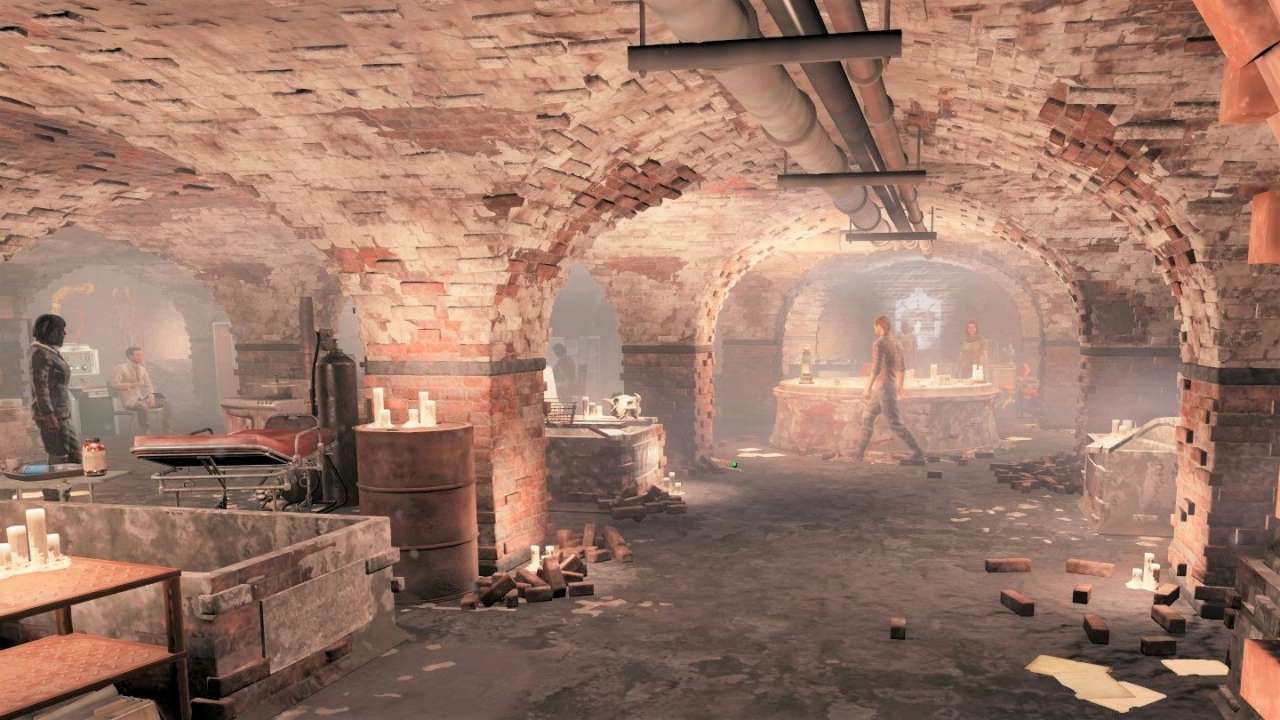 レールロード本部　ボストン市街地　Fallout4　フォールアウト4　攻略