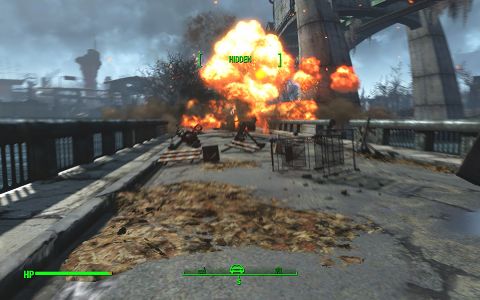 タッカー・メモリアルブリッジの大爆発　連邦東　Fallout4　フォールアウト4　攻略