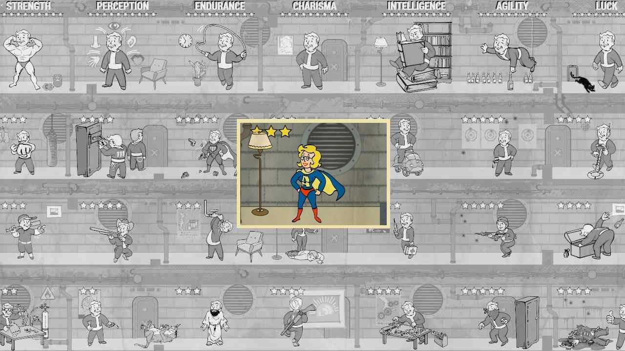 Action Boy/Action Girl　Perk　AGI　Fallout4　フォールアウト4　攻略