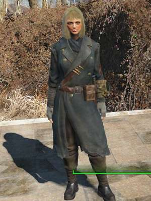 ハンターのロングコート　ユニーク防具　Fallout4　フォールアウト4　攻略