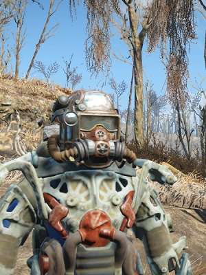 オーバーボス・パワー ヘルメット　ユニーク防具　Fallout4　フォールアウト4　攻略