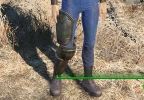 ブラックオプスアーマー：右脚　ユニーク防具　Fallout4　フォールアウト4　攻略
