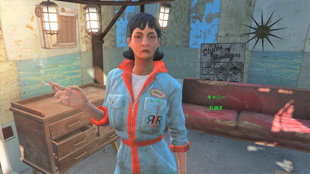 キャシー　友好NPC　Fallout4　フォールアウト4　攻略