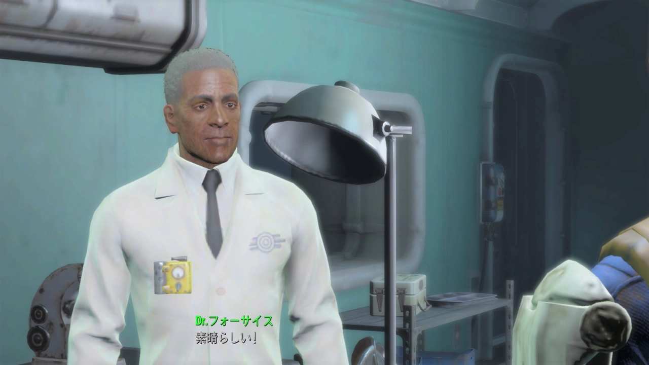 Dr.ジェイコブ・フォーサイス　友好NPC　Fallout4　フォールアウト4　攻略