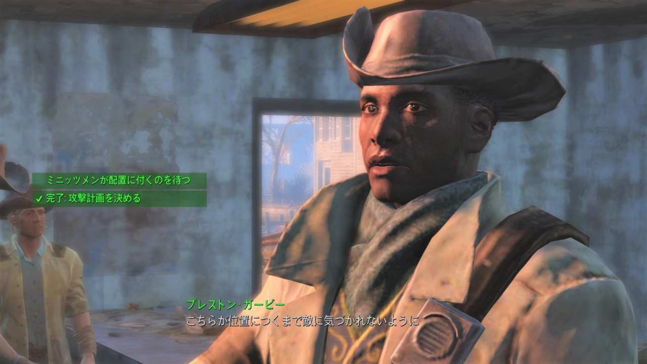 プレストン・ガービー　友好NPC　Fallout4　フォールアウト4　攻略