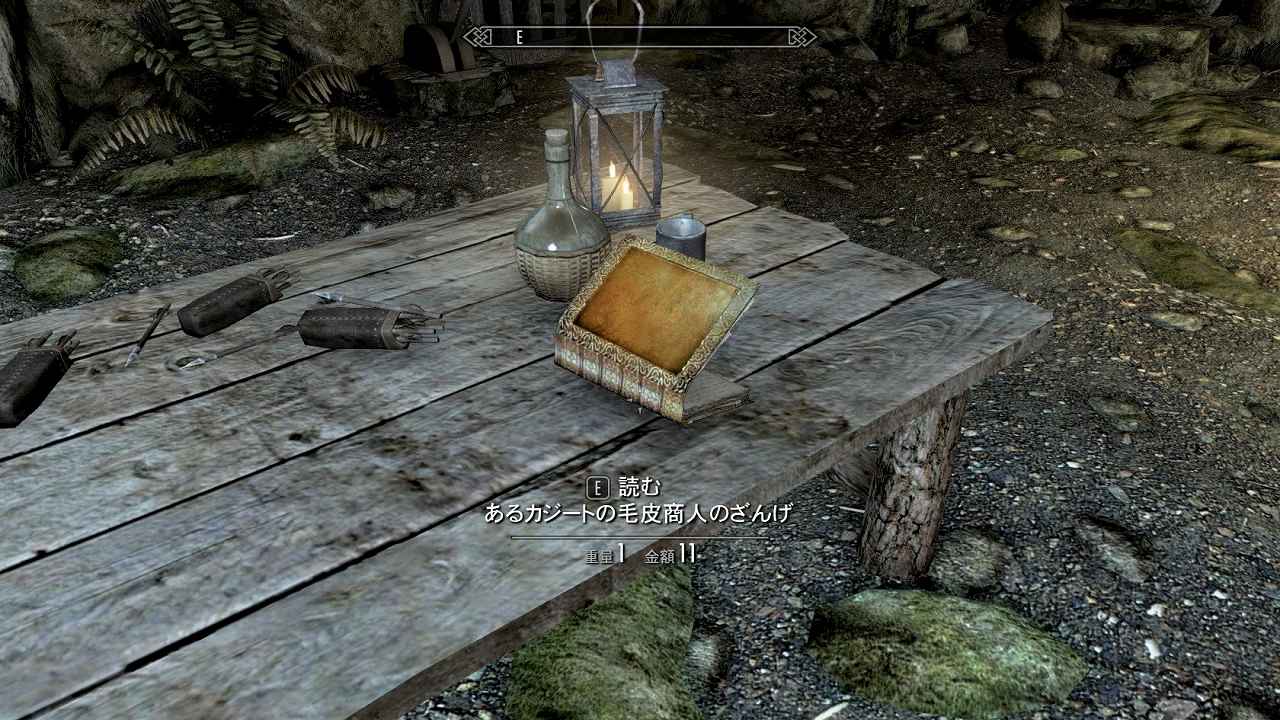 スカイリム あるカジートの毛皮商人のざんげ　Skyrim　攻略