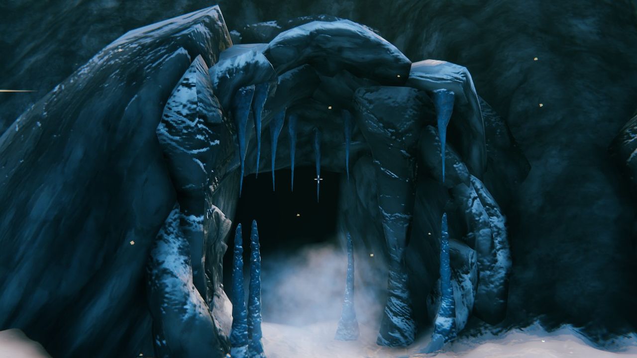 氷の洞窟 Valheimのダンジョン
